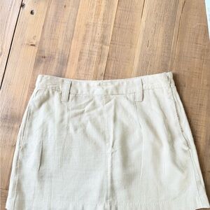 Free People tan Mini Skirt NWOT
